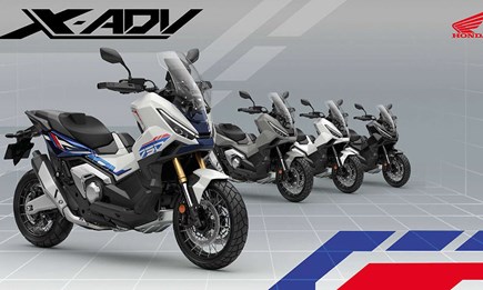 Neue Farben für Honda Forza 750 und X-ADV