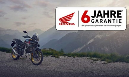 Neu bei Honda: Service-aktivierte SAWA-Garantie für Motorräder und Roller erweitert Gewährleistung auf bis zu 6 Jahre