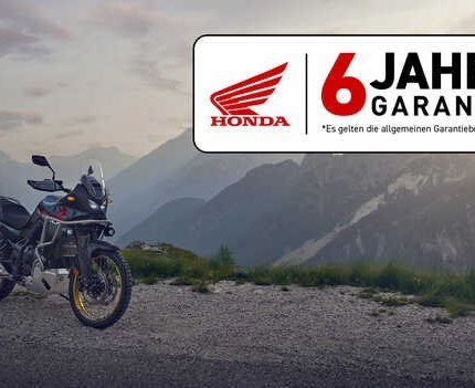 Neu bei Honda: Service-aktivierte SAWA-Garantie für Motorräder und Roller erweitert Gewährleistung auf bis zu 6 Jahre Die neue Service-aktivierte SAWA-Garantie von Honda bietet Kunden in Europa dank verlängerter Gewährleistung mehr Sicherheit u ... Weiter >>