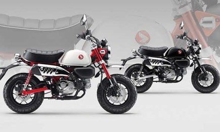 Neue Farben und Euro 5+ für 2025er Honda Dax und Monkey