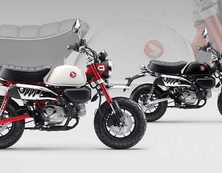Neue Farben und Euro 5+ für 2025er Honda Dax und Monkey