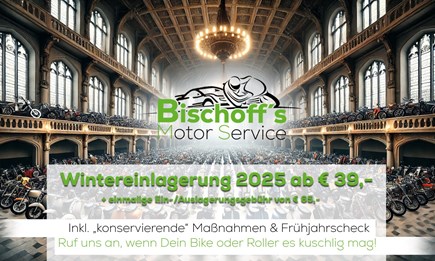 Wintereinlagerung bei Bischoff´s 2025