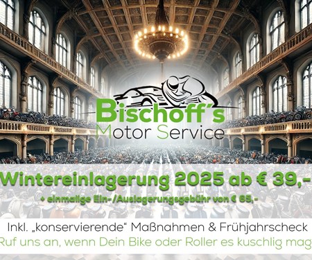 Wintereinlagerung bei Bischoff´s 2025