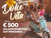 Primavera Zulassungsprämie als Herbstzuckerl!