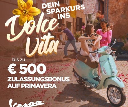 Primavera Zulassungsprämie als Herbstzuckerl!