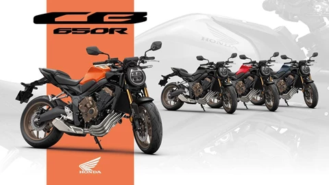 Honda Semmler - neue Farben 2026 CB650R Honda Semmler - neue Farben 2026 CB650R