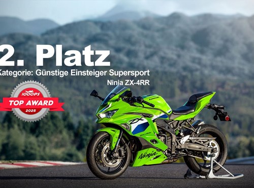 Kawasaki glänzt bei den 1000PS Awards 2025
