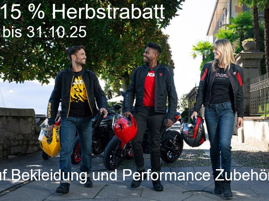Achtung ab sofort bis einschließlich   31.10.2025   15 % Herbstrabatt Bild 1:   Achtung ab sofort bis einschließlich   31.10.2025   15 % Herbstrabatt