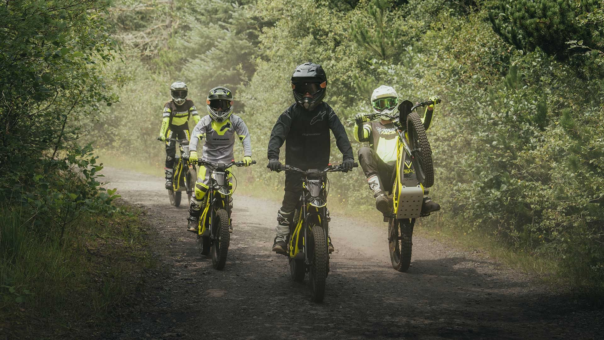 Triumph Lanza Las TXP, Las Motos Eléctricas Todoterreno Para Los Más Jóvenes