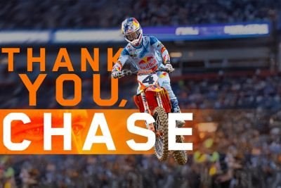 RED BULL KTM FACTORY RACING EXTENDS THANKS TO CHASE SEXTON Following two seasons in the SuperMotocross World Championship (SMX), Red Bull KTM Factory Racing thanks Chase Sexton for the  ... Next >>
