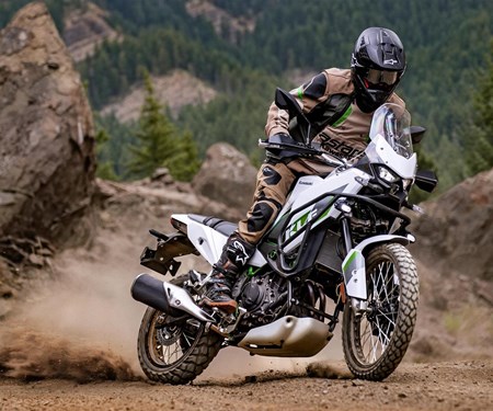 Die neue KLE500: Das Leben ist eine Rallye – fahr los!