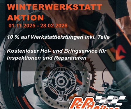 PEPA-BIKES WINTERWERKSTATTAKTION