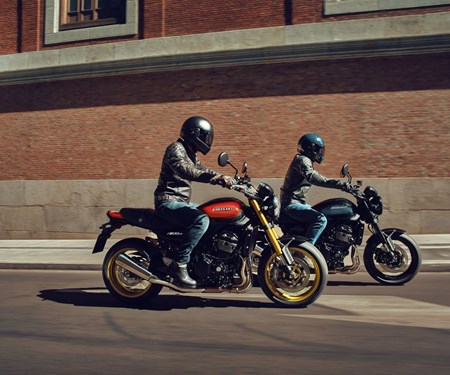 DIE Z900RS IST WIEDER DA
