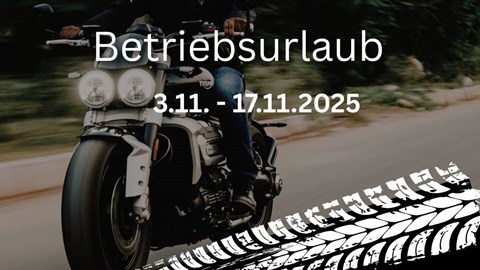 WIR MACHEN BETRIEBSURLAUB