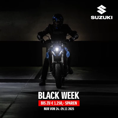SUZUKI black week vom 24.bis 29.11.2025 SUZUKI black week vom 24.bis 29.11.2025