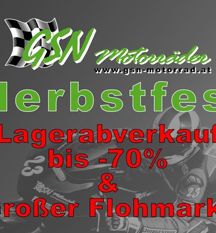 NEWS Herbstfest und Lagerabverkauf!