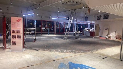 Umbau hat begonnen !