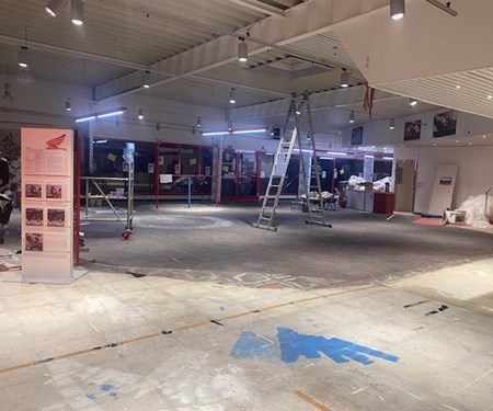 Umbau hat begonnen !