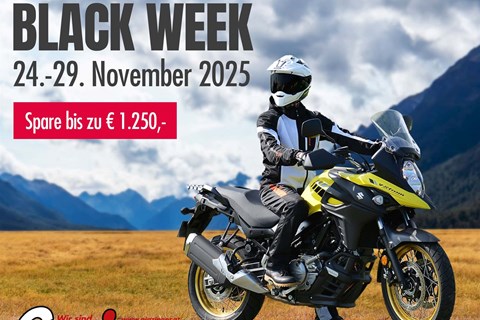 Ginzinger GmbH Innsbruck-News: Suzuki BLACK WEEK bei Ginzinger