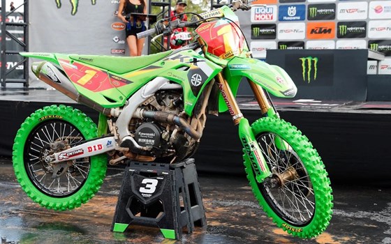 Kawasaki Motocross Testtag! - Bild 1