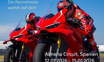 DesmoTrackday 2026 in Almeria, Spanien