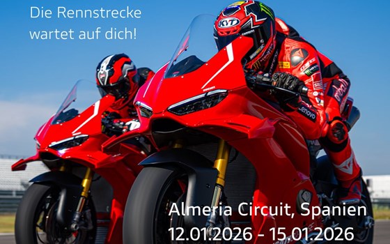 DesmoTrackday 2026 in Almeria, Spanien - Bild 1