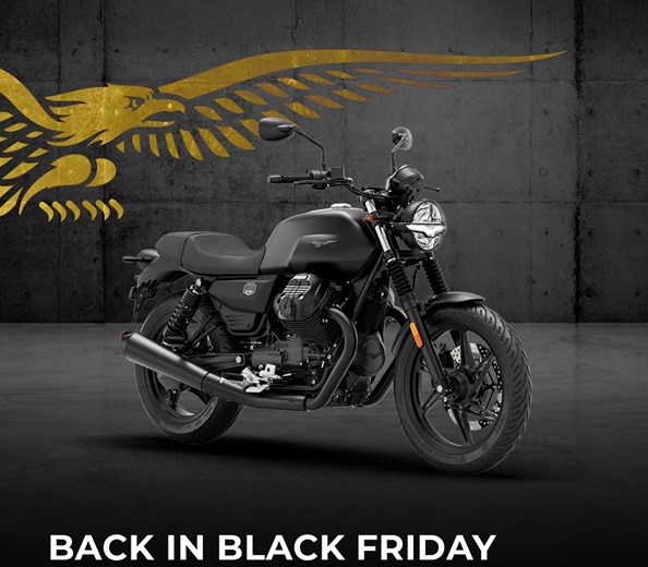 Back in Black Friday 
Die aprilia und MOTO GUZZI Angebote gehen in die nächste Runde und passend zum Oktober könnt Ihr nach dem Motto "Back in Black Firday" wieder ei ...