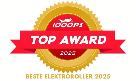 Die Elektro-Roller-Champions 2025 – Gewinner des TOP Awards! 🏆