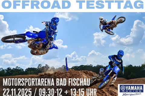 Helten Motoshop GmbH-News: YAMAHA Offroad Testtag Bad Fischau 22.November