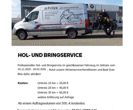 Hol- und Bringservice