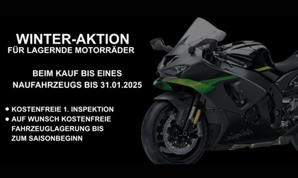 Aktionsangebot für lagernde Neumotorräder