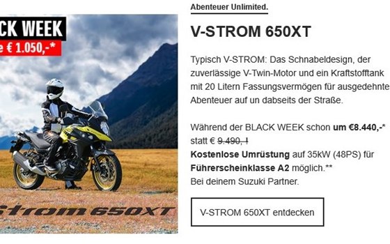 SUZUKI BLACK WEEK 2025 - Bild 6
