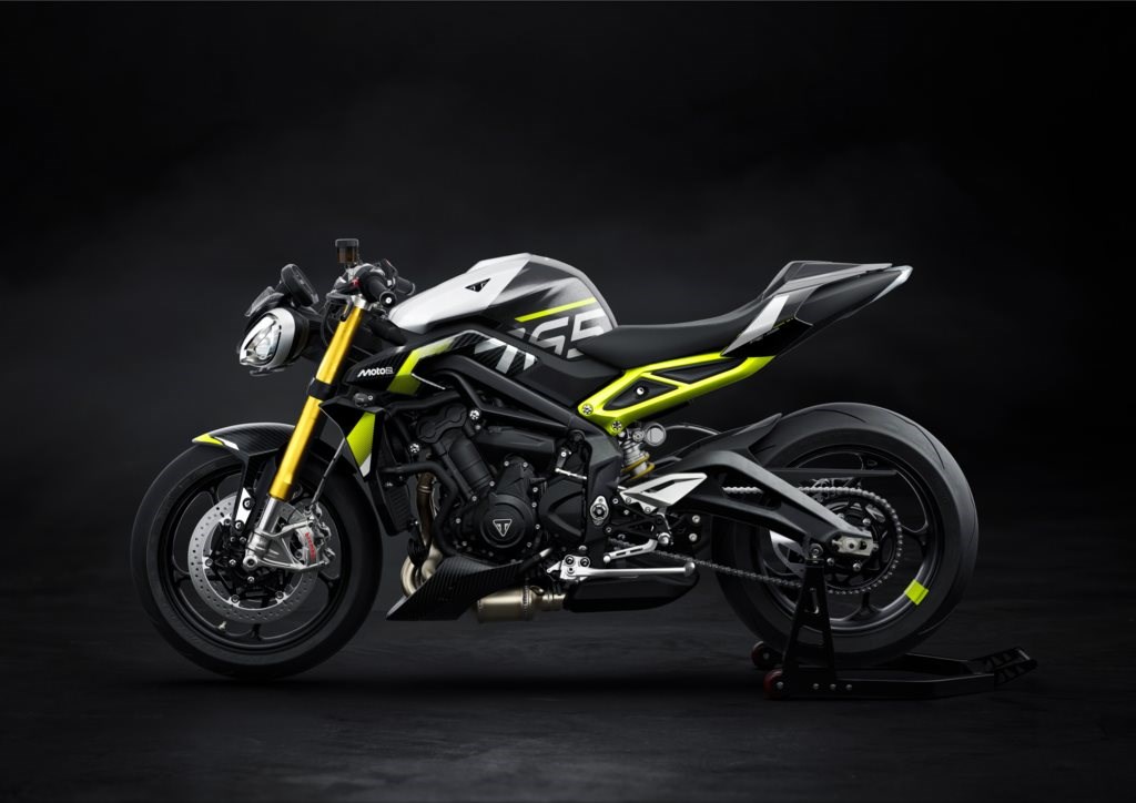 Brandneu: Triumph Street Triple Moto2 und RX
