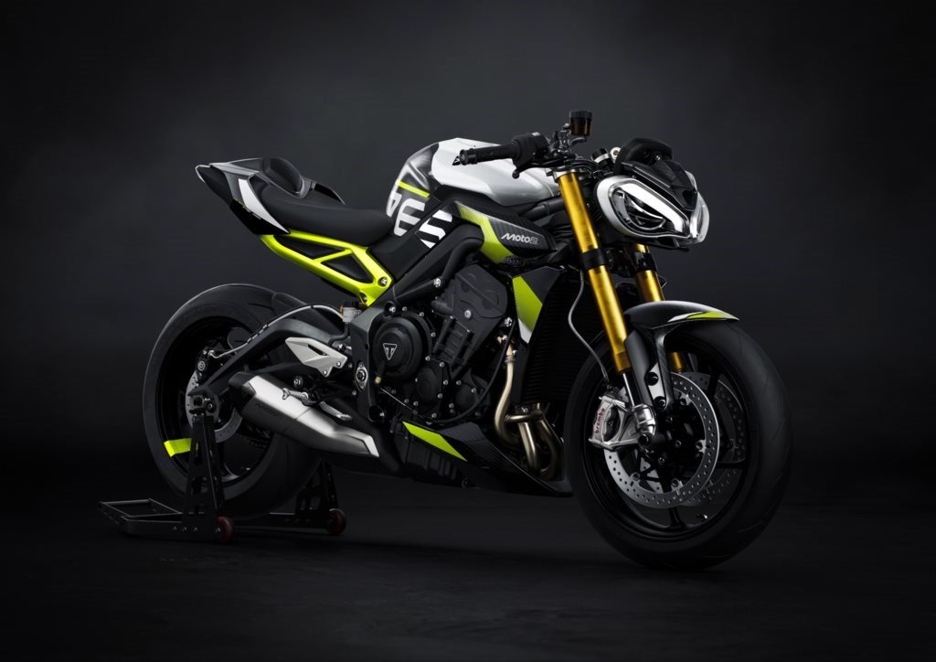 Brandneu: Triumph Street Triple Moto2 und RX