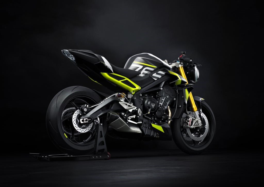 Brandneu: Triumph Street Triple Moto2 und RX