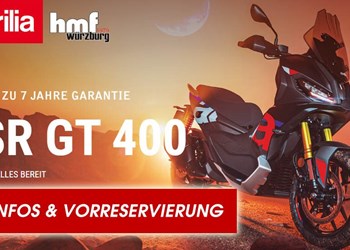 Aprilia SR GT 400 - Der Crossover-Scooter!