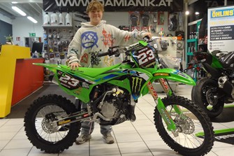 Übergabe einer Kawasaki KX 85!