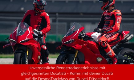 DesmoTrackdays 2026 mit Ducati Düsseldorf