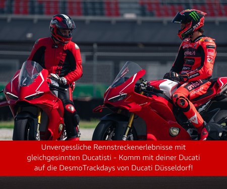 DesmoTrackdays 2026 mit Ducati Düsseldorf
