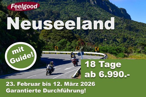 Feelgood Reisen GmbH-News: Neuseeland noch in diesem Winter!