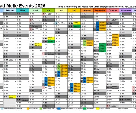 Eventkalender 2026
