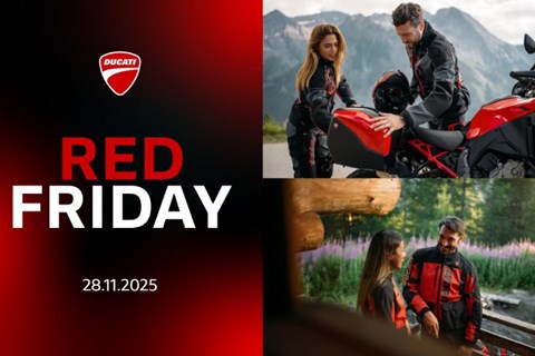 Moto-Point Granitzer GmbH-News: DUCATI RED FRIDAY 28.11.2025