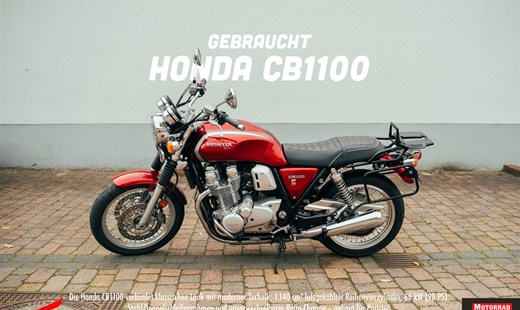 Honda CB1100 gebraucht (rot/schwarz)