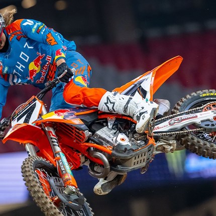 2026 KTM 450 SX-F FACTORY EDITION TEARING AHEAD
