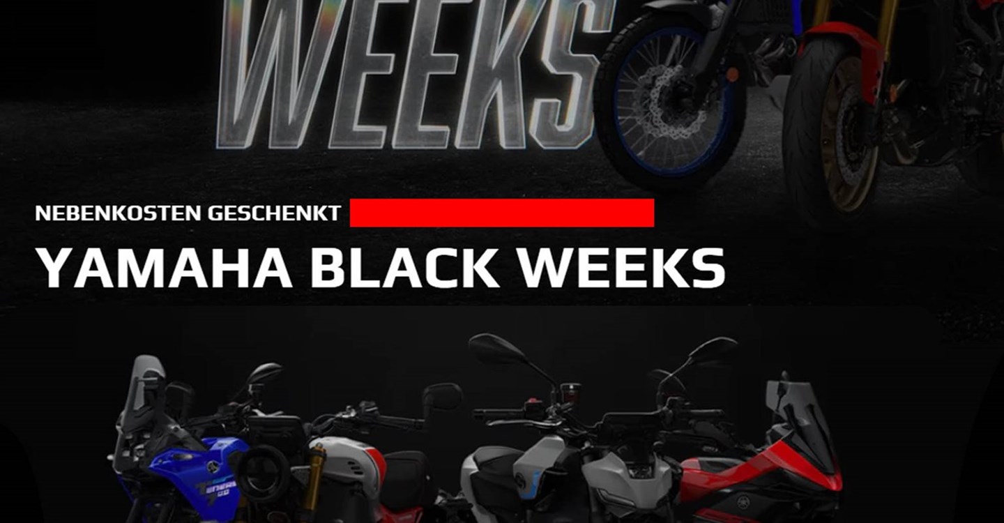 Yamaha BLACK WEEKS