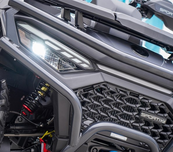 SPORTIVA 620 GT 
Die SPORTIVA 620 GT ist ein sportliches, vielseitiges ATV, das 
serienmäßig eine üppige Ausstattung bietet. Das Fahrzeug überzeugt mit 
einer st ...