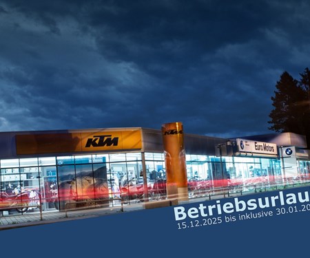 Betriebsurlaub - 15.12.2025 bis inklusive 30.01.2026