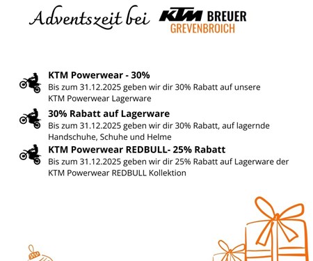 Adventszeit bei KTM-Breuer