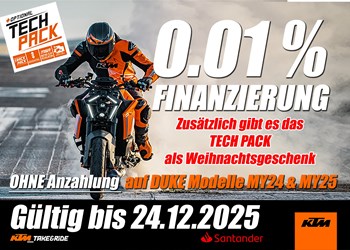 KTM DUKE 0.01% Finanzierung | DUKECEMBER 