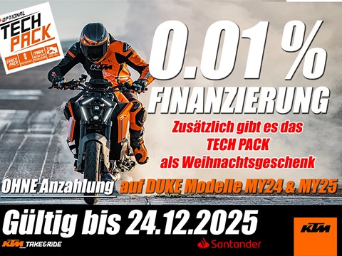 KTM DUKE 0.01% Finanzierung | DUKECEMBER 